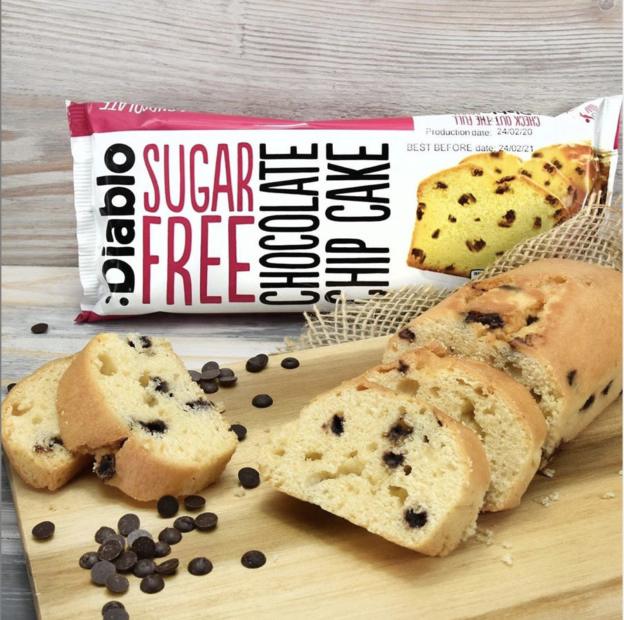 Sugar Free Chocolate Chip Cake (200g)