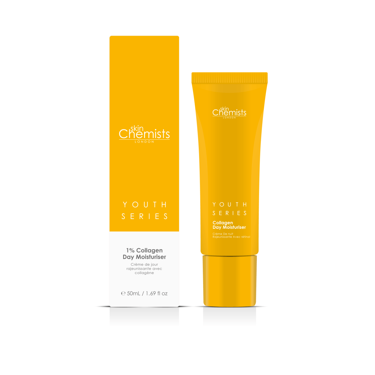 1% Collagen Day Moisturiser 50ml (Vegan)