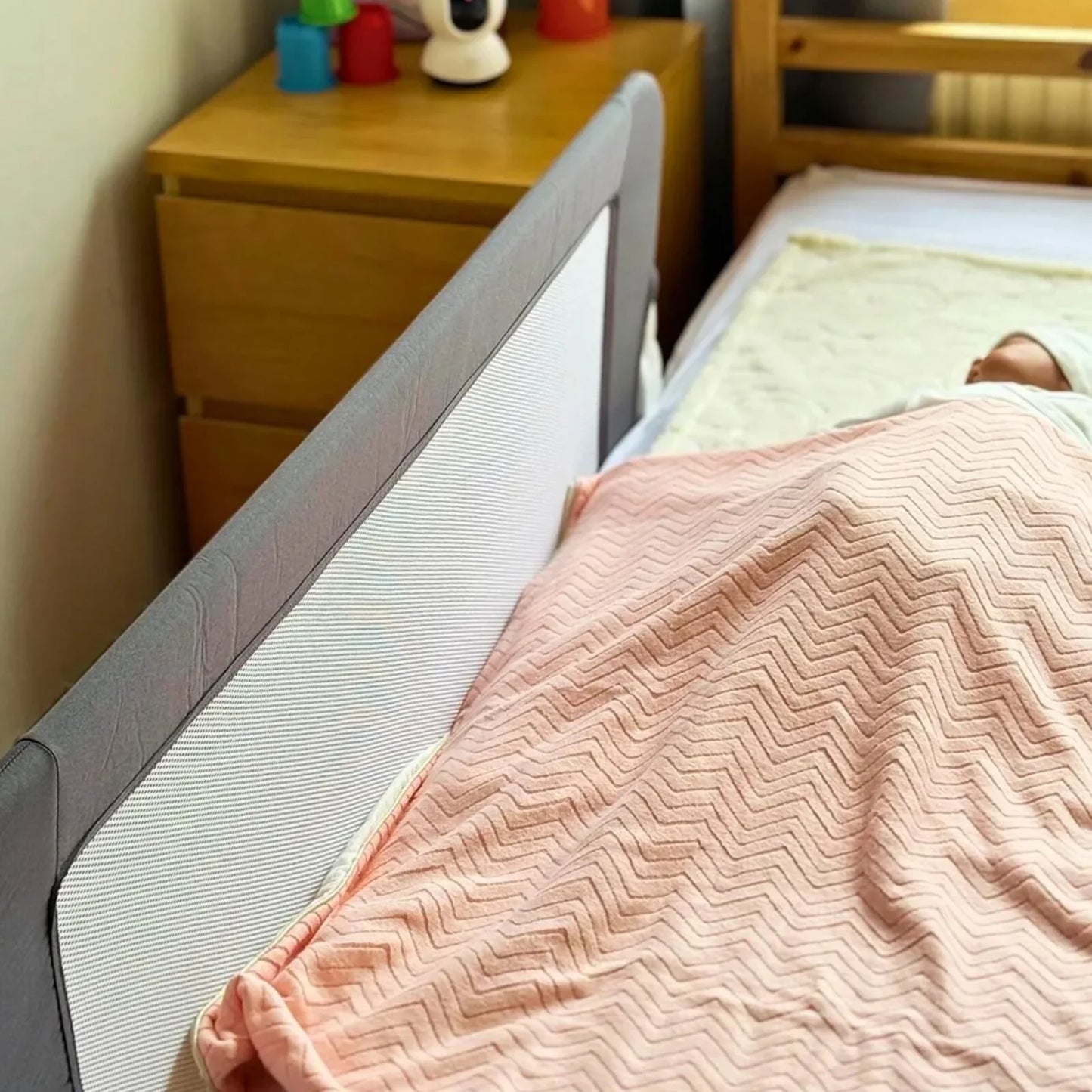 baby plus Bed Rail 120cm - Grey