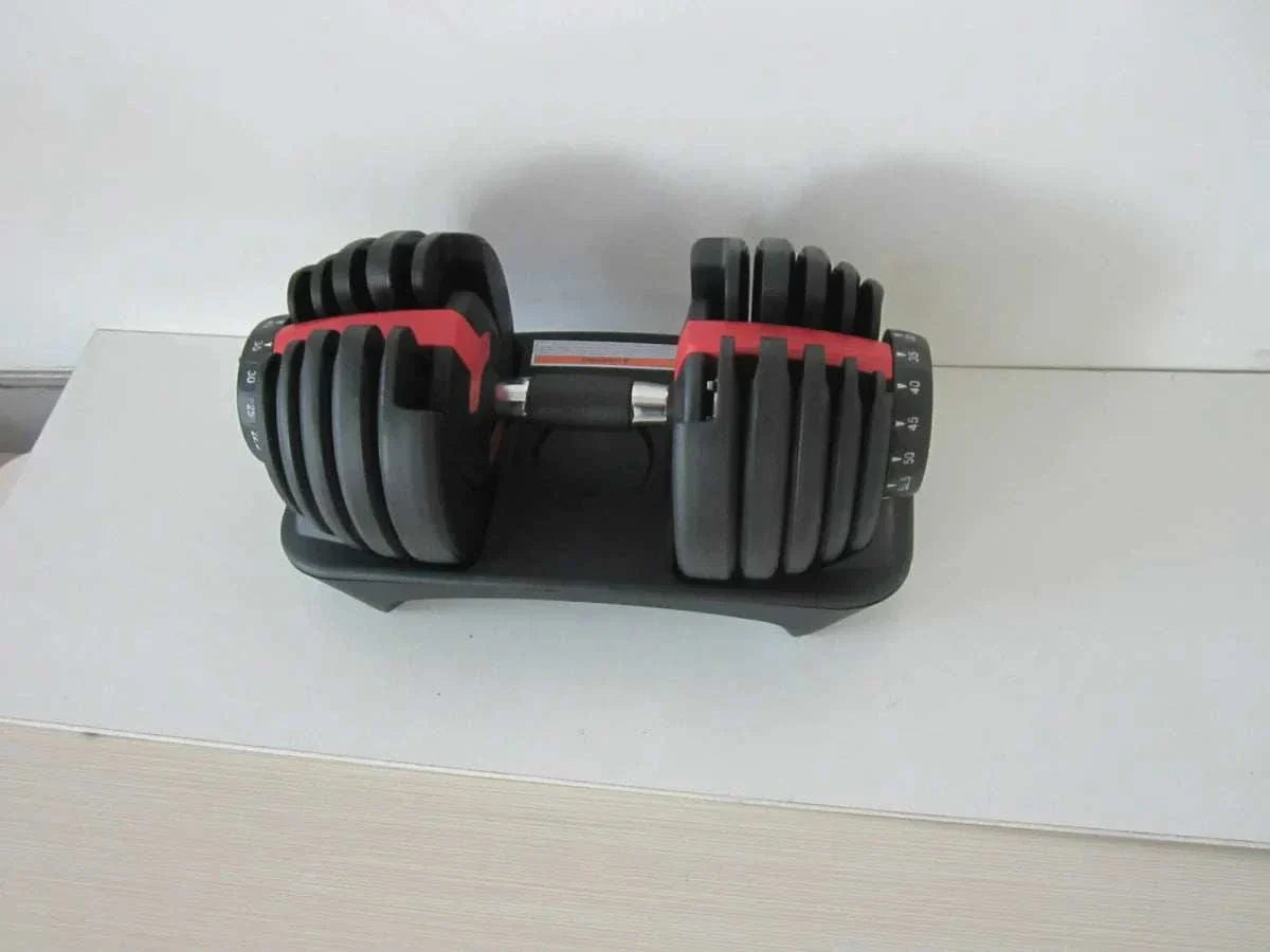 24KG Adjustable Dumbbell Gym Weight Lifting Dumbbell Home Fitness Equipment