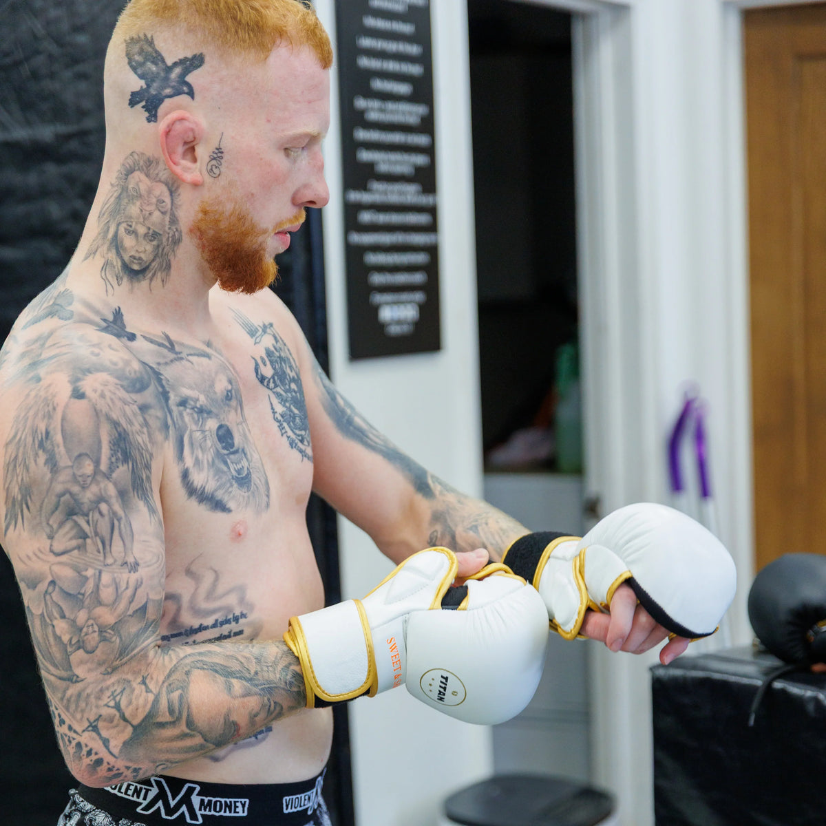 Velocity MMA 2.0 Gloves – Polar White