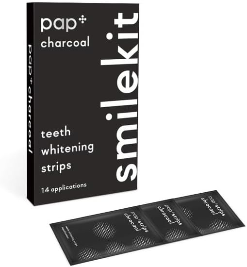Pap+ Charcoal Teeth Whitening Strips
