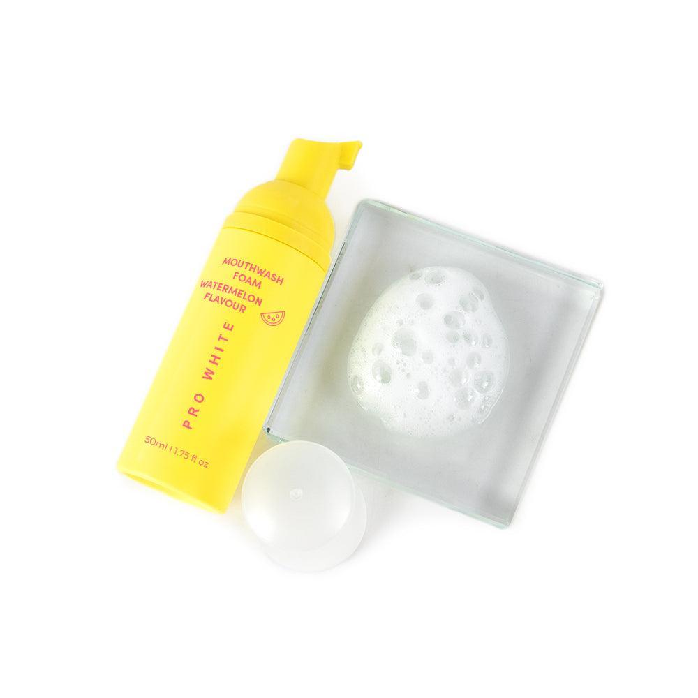 رغوة غسول الفم المنكهة