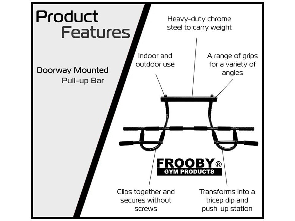 قضيب سحب الذقن، مدخل صالة الألعاب الرياضية 36-3