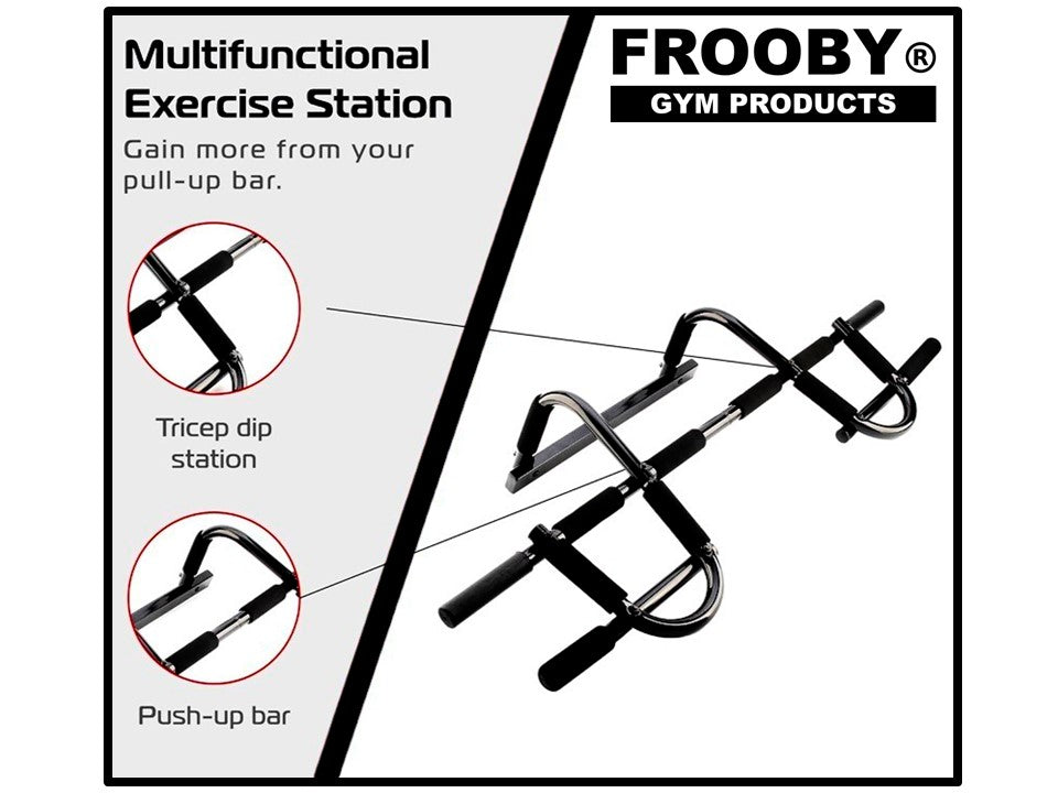 Pull Chin Up Bar Gym Doorway 36-3 - HealVia