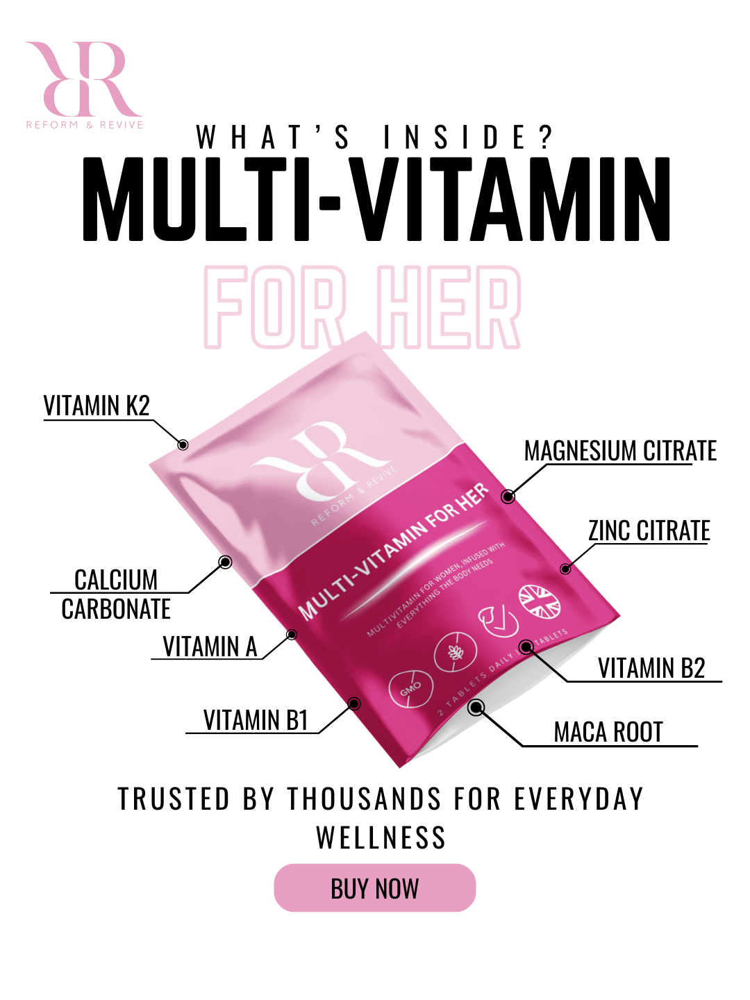 Multi-Vitamin For Her | 60 Tablets