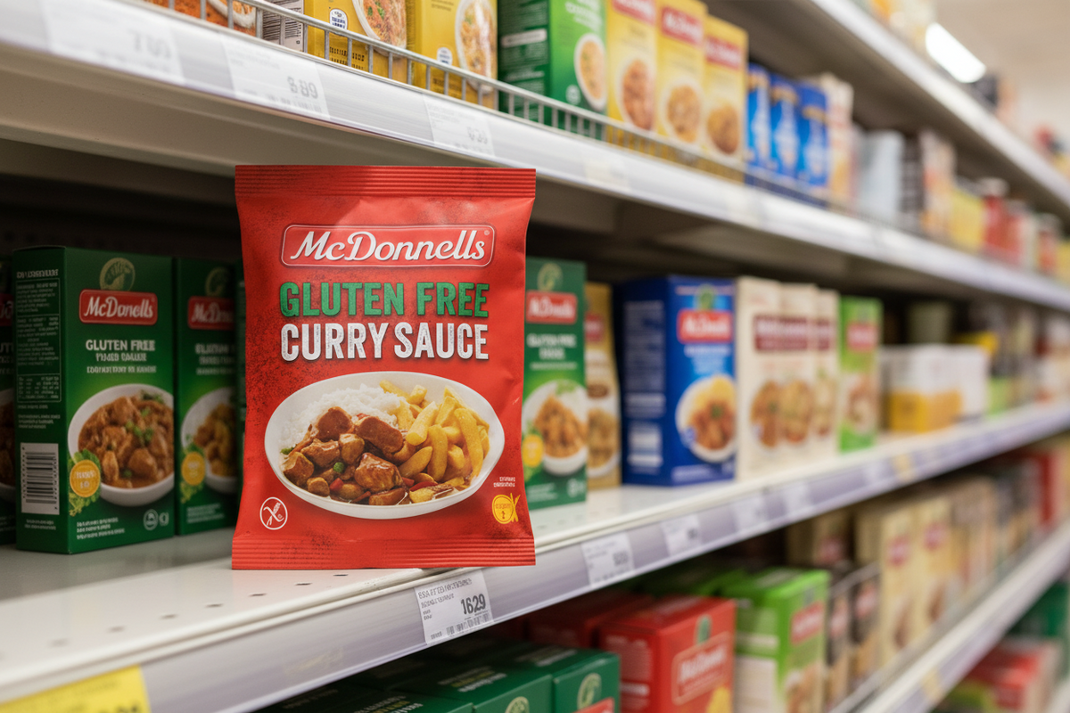 12 x Mcdonnells Gluten Free Curry Sauce 50Gr