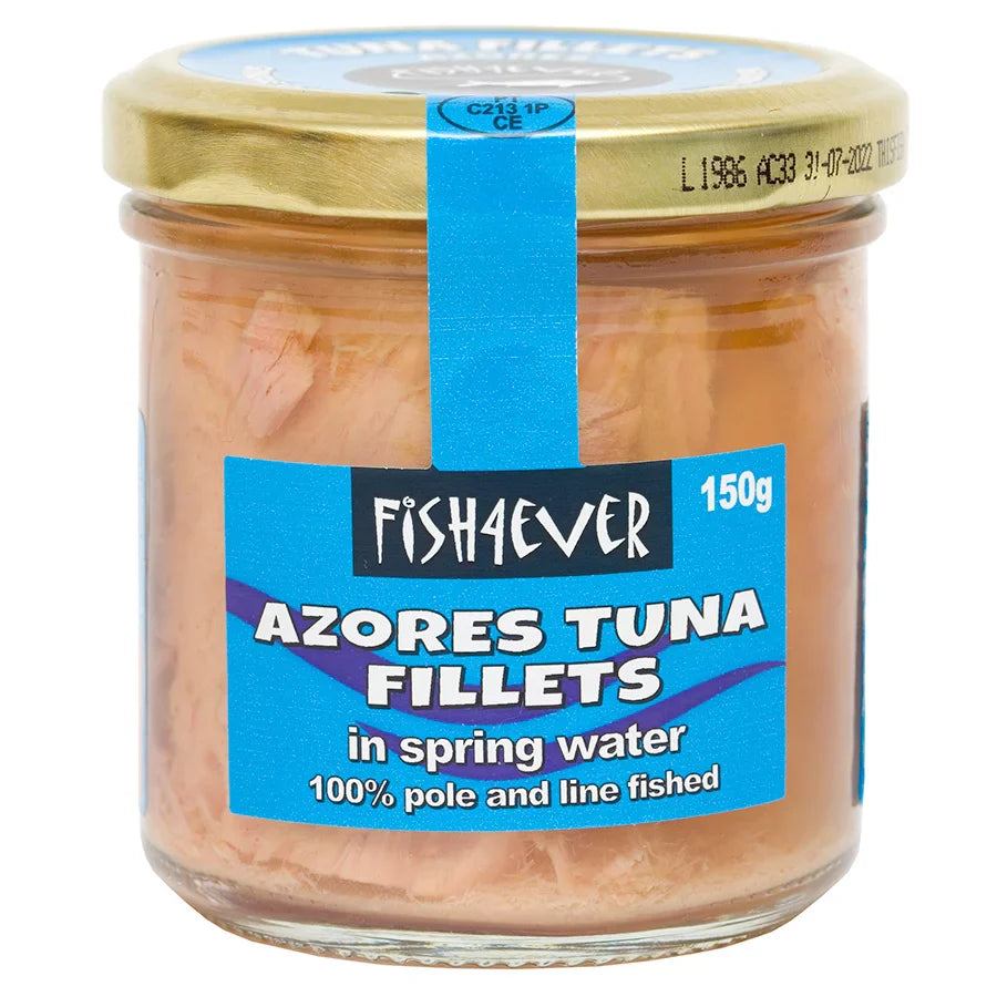 Azores Tuna Fillets in Spring Water - Fish4Ever - 150g