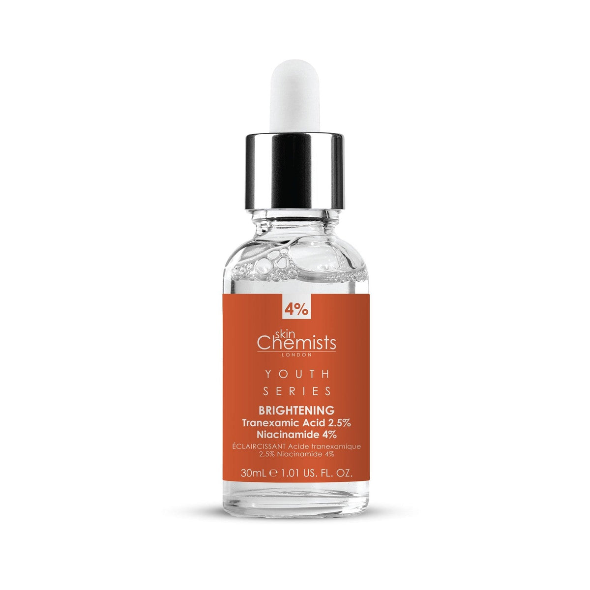 Tranexamic Acid 2.5%, Niacinamide 4% Brightening Facial Serum 30ml
