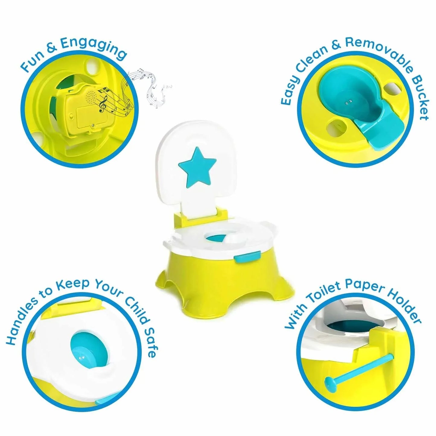 baby plus 3-in-1 Potty & Step Stool