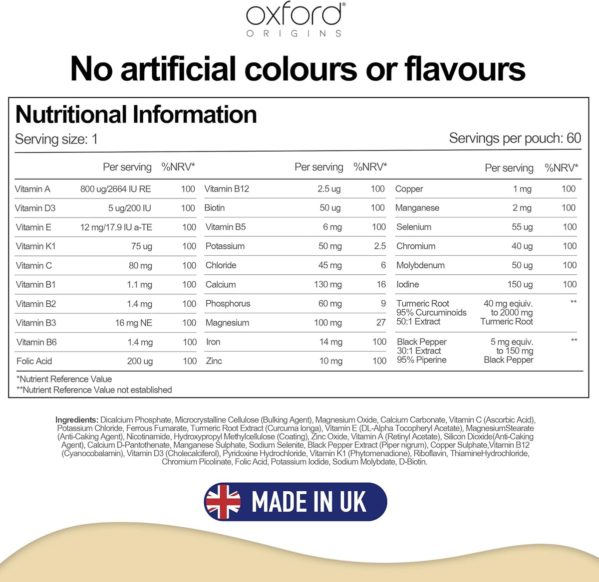 Multivitamins & Minerals