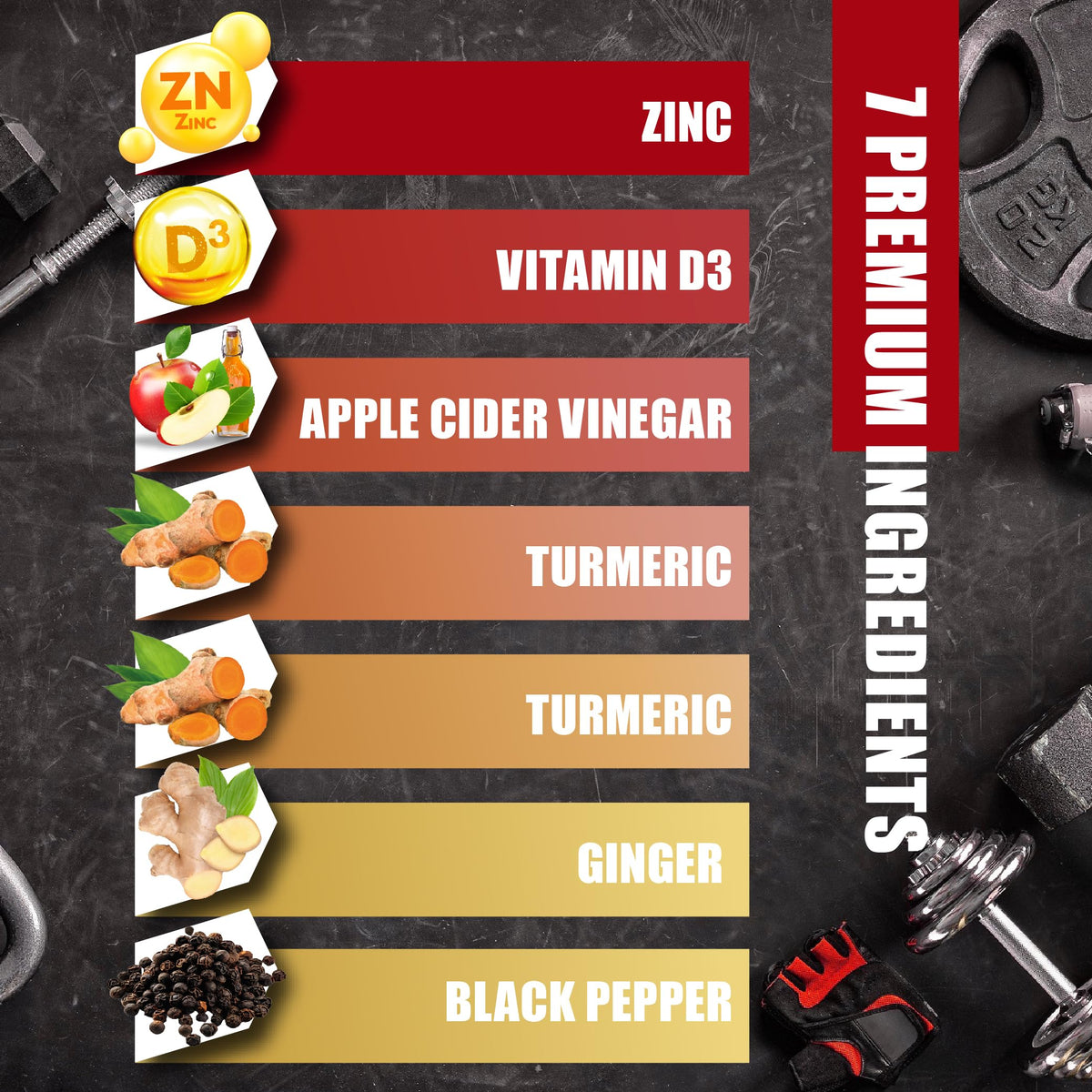 Turmeric Curcumin 95% Curcuminoids + Ginger & Black Pepper β 90 Count (3-Month Supply)