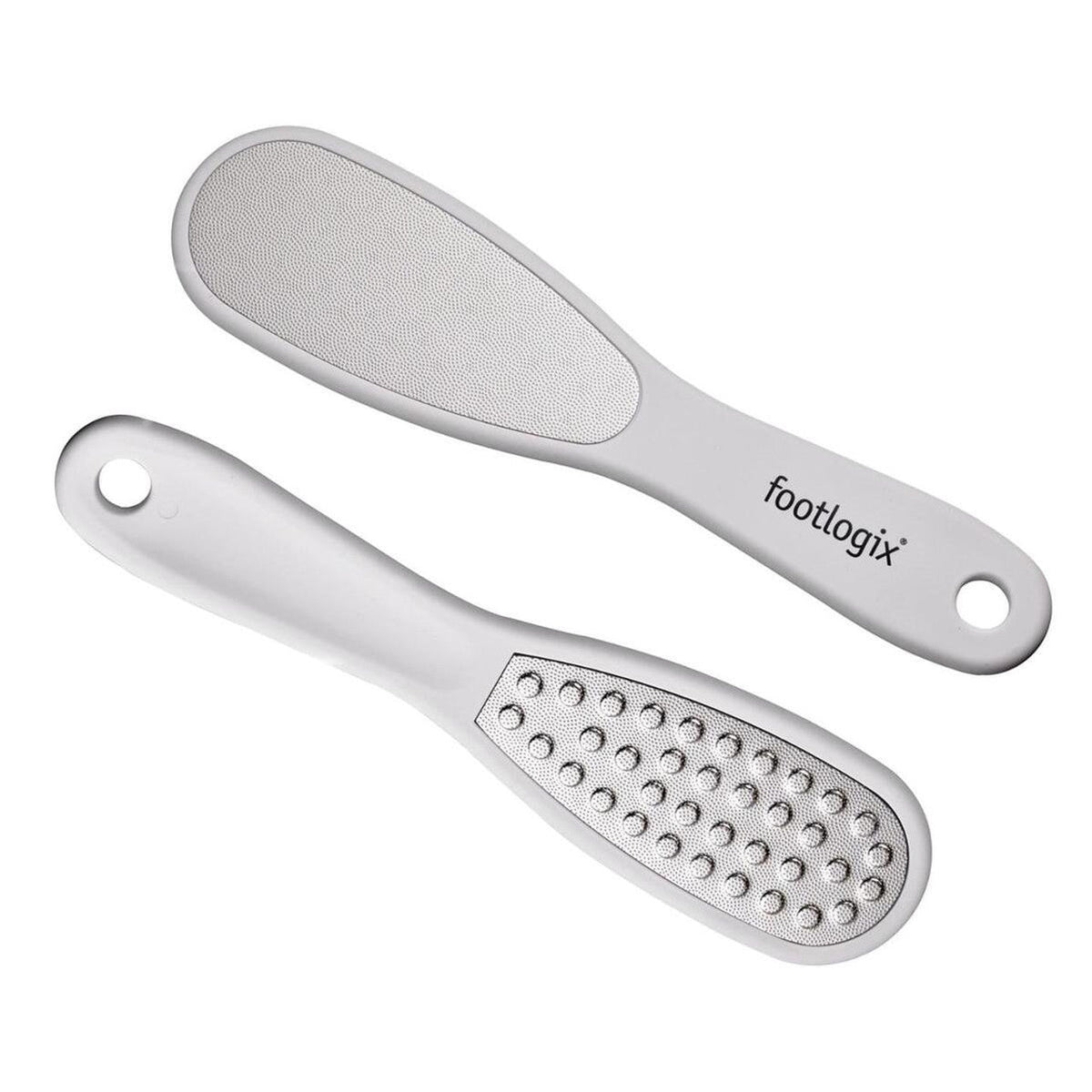 Footlogix Double-Sided Foot File Rubberized Handle - Coarse/Fine