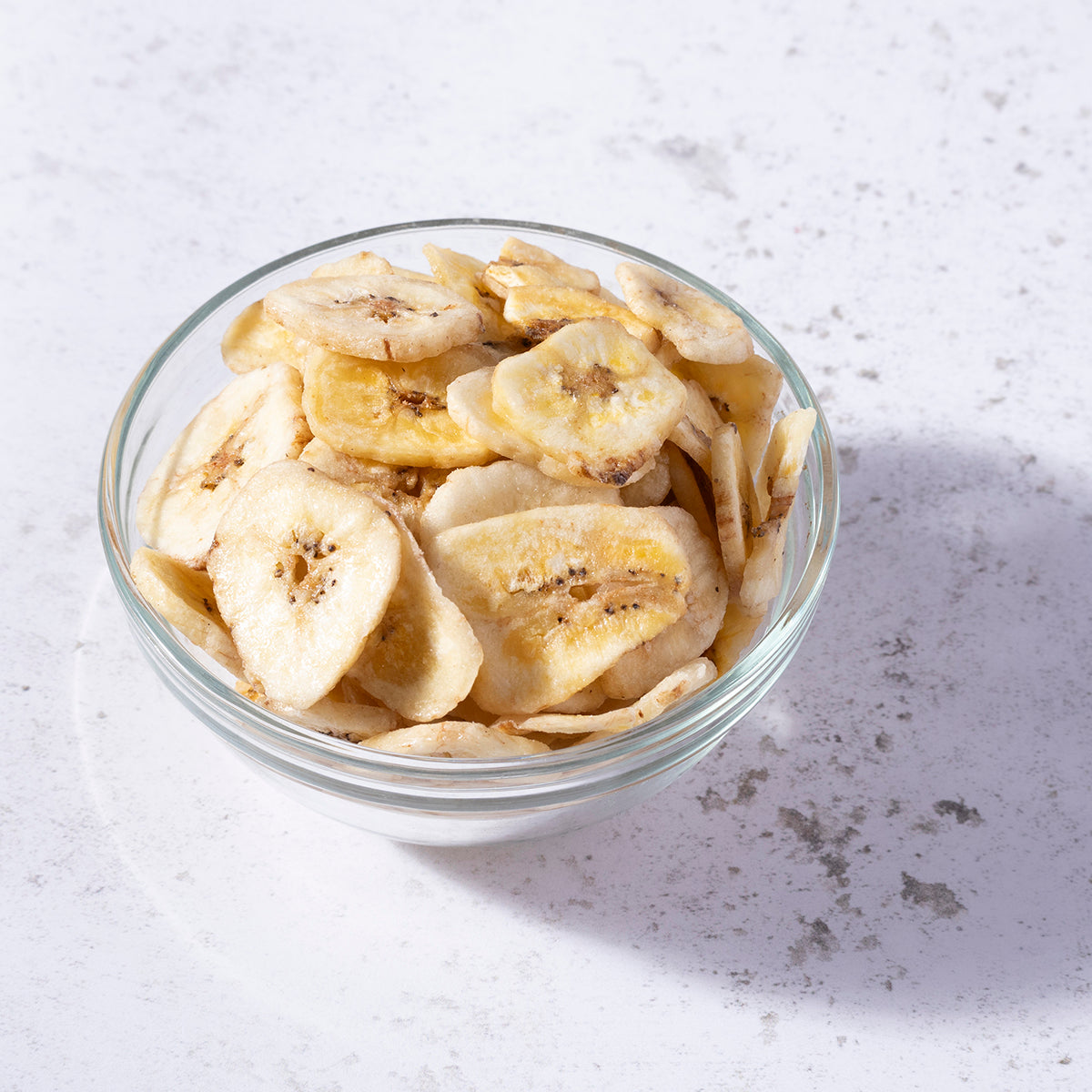 Chips di banana dolcificate