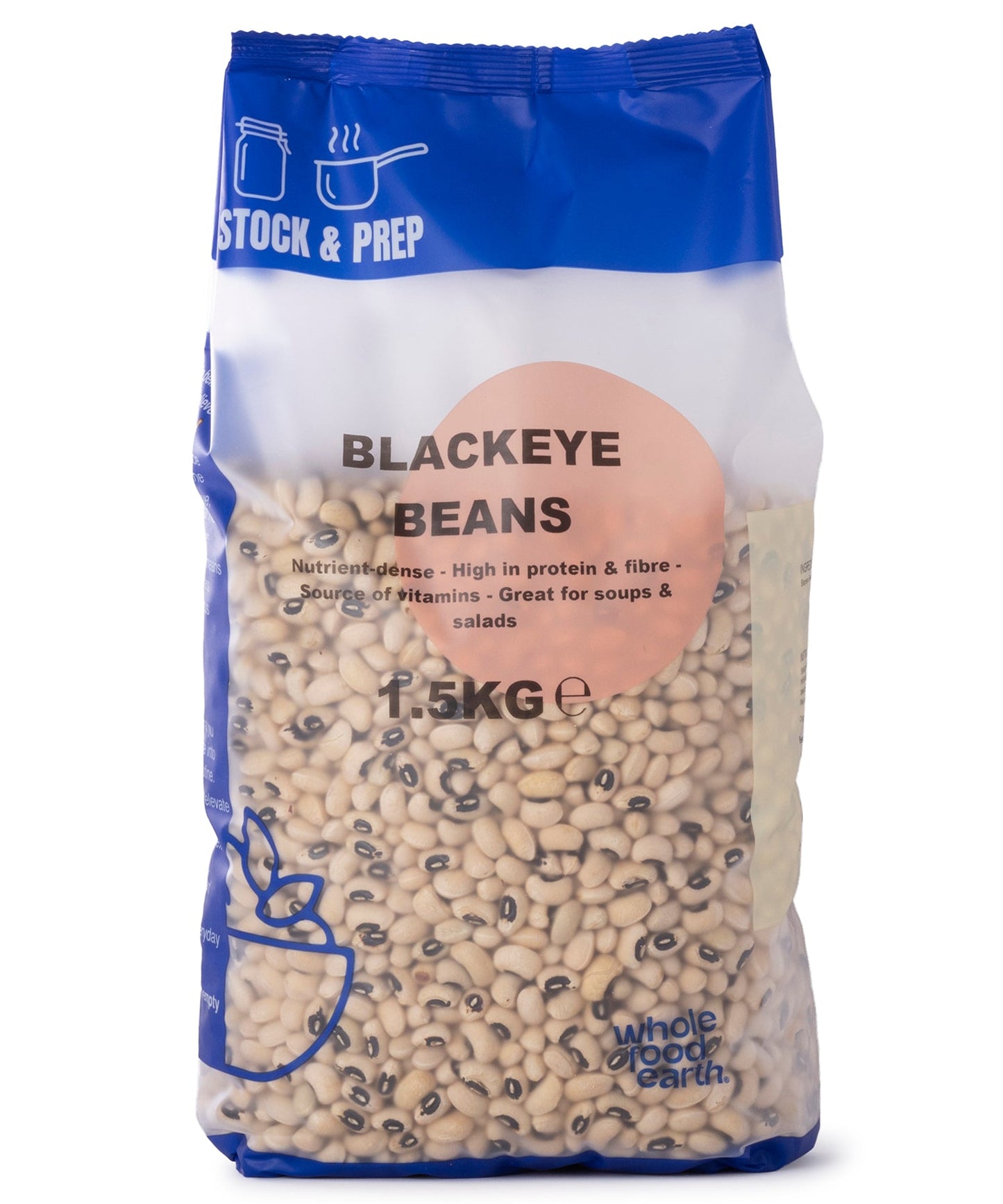 Blackeye Beans - Stock & Prep - 1.5kg