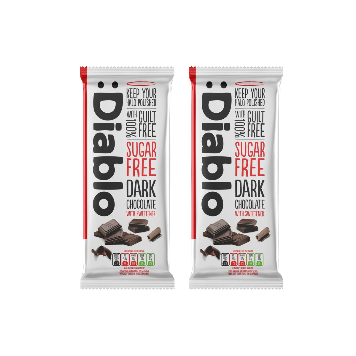 No Added Sugar Dark Chocolate Bar Maltitol (85g)