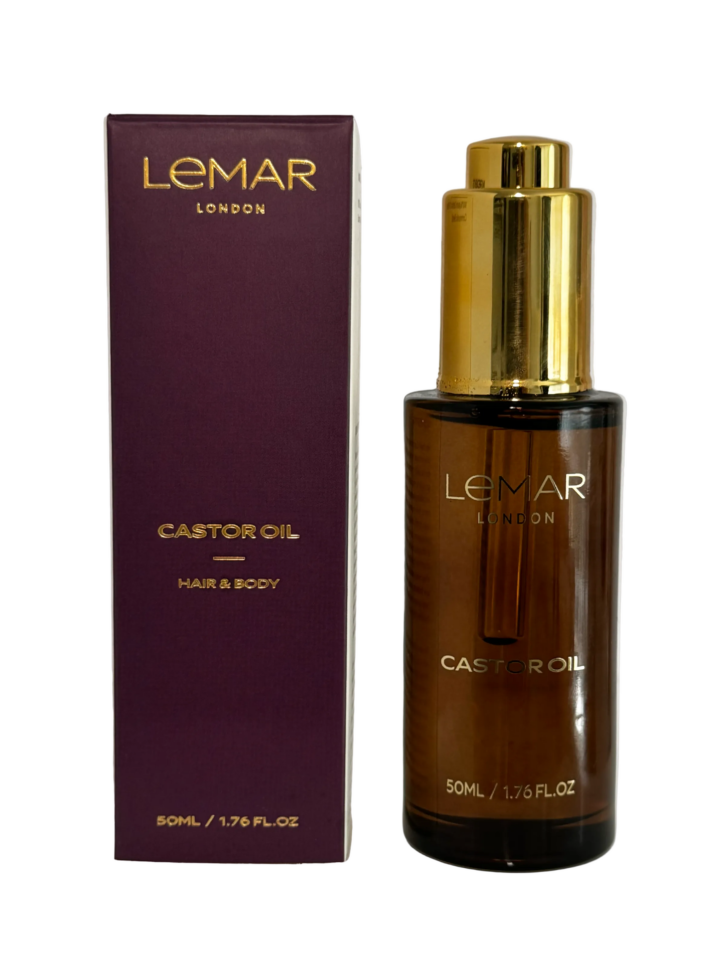 Lemar Premium Castor Oil 100% Organic