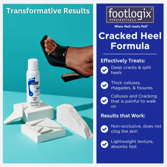 Footlogix Cracked Heel Formula (125ml)