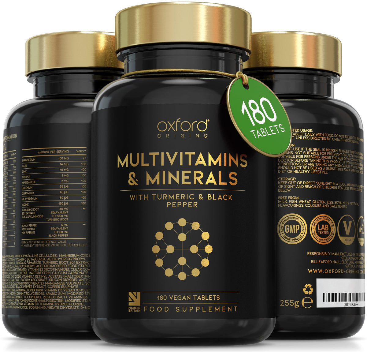 Multivitamins & Minerals (Bottle)