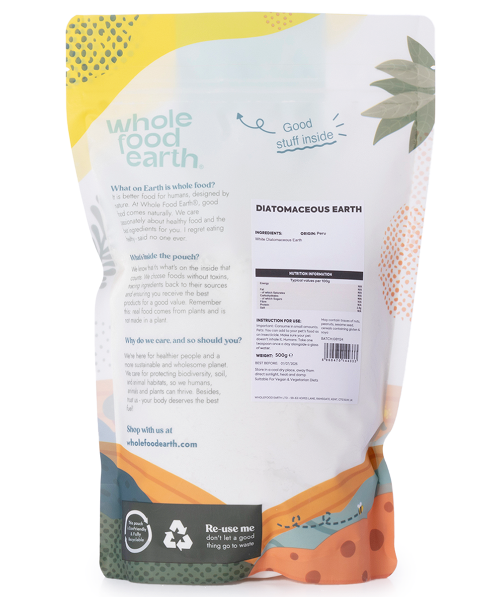 Diatomaceous Earth (Food Grade) - HealVia