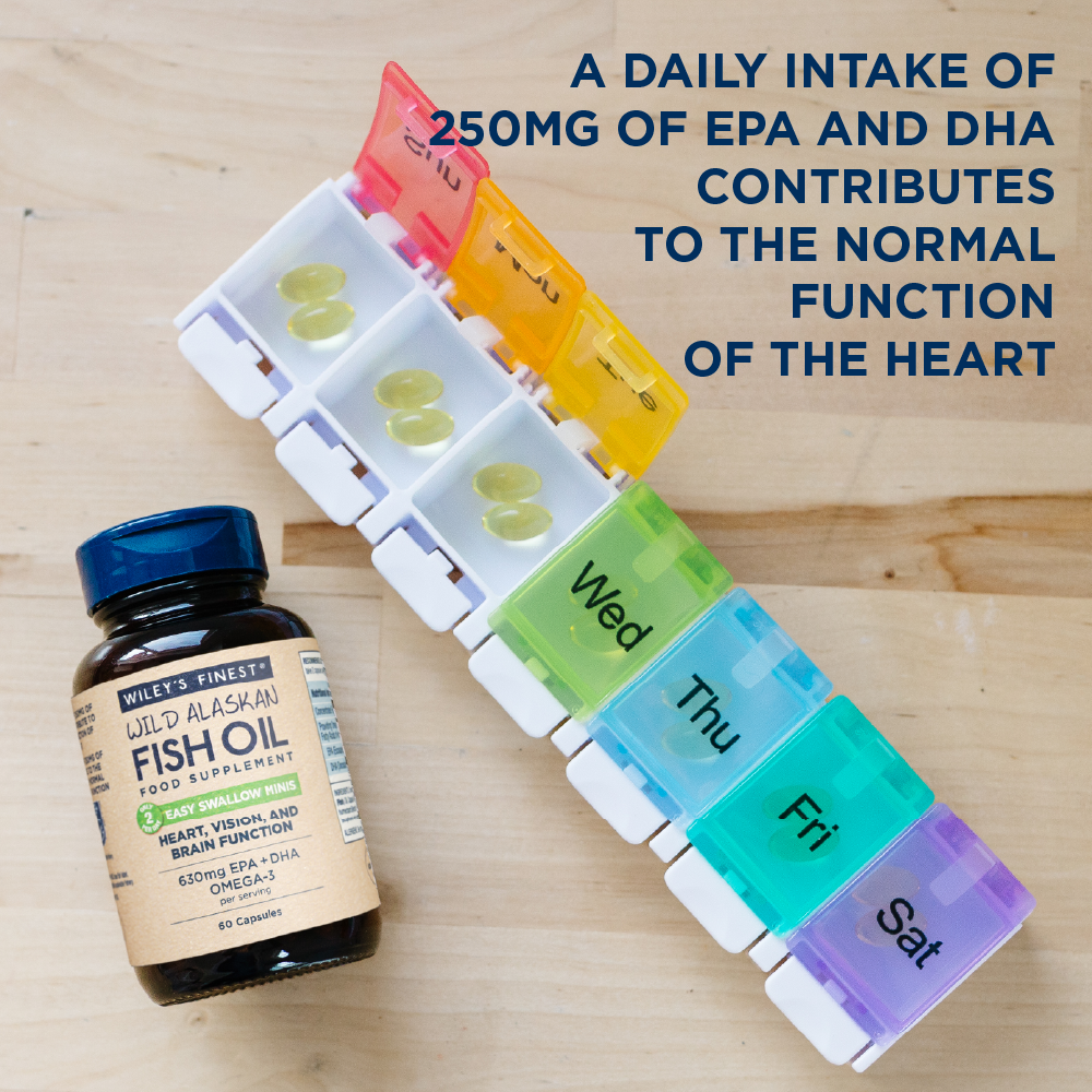 EASY SWALLOW MINIS Omega-3 Fish Oil Capsules - HealVia