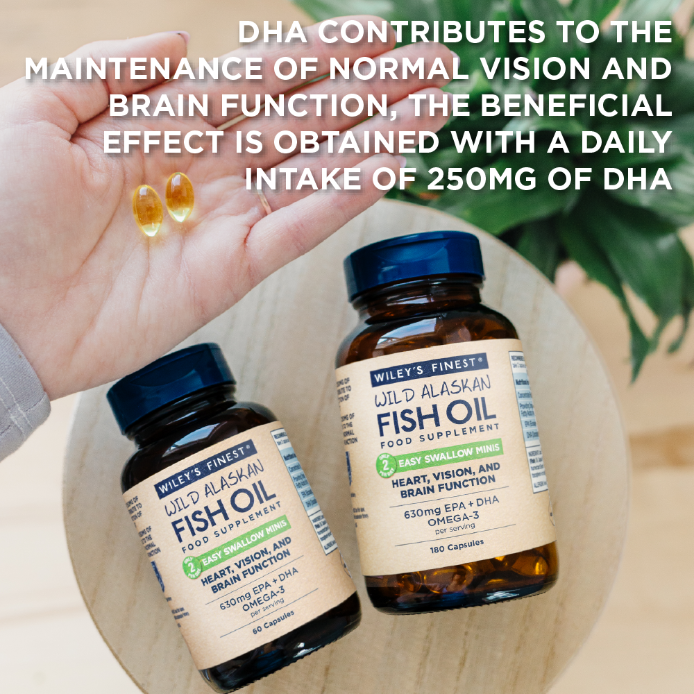 EASY SWALLOW MINIS Omega-3 Fish Oil Capsules - HealVia
