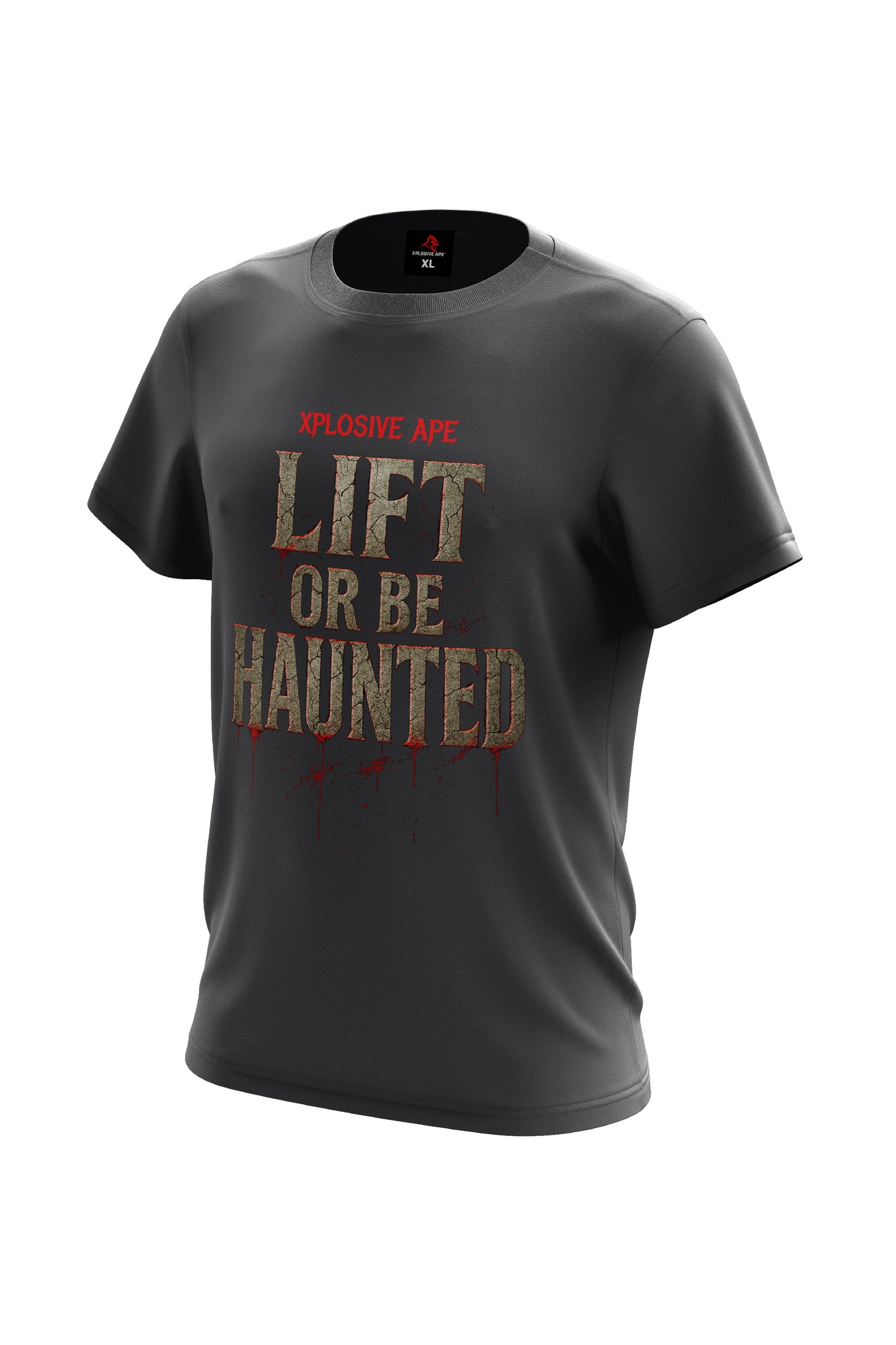 تيشيرت XAPE Lift or be Haunted - فحمي