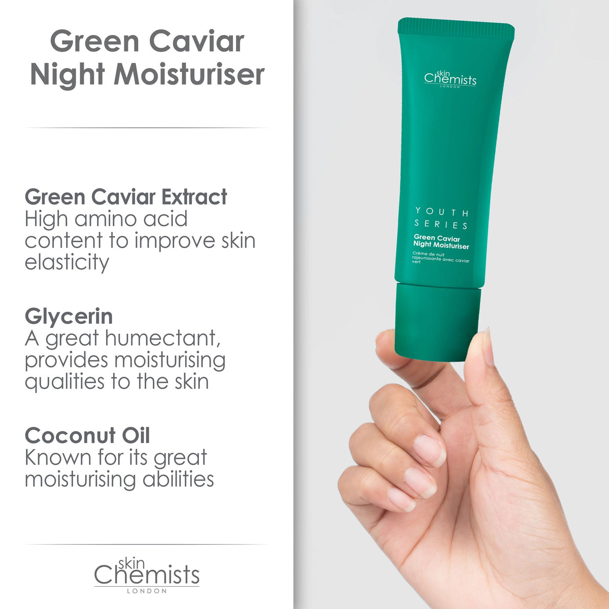 Crema Notte Idratante Caviale Verde 50ml