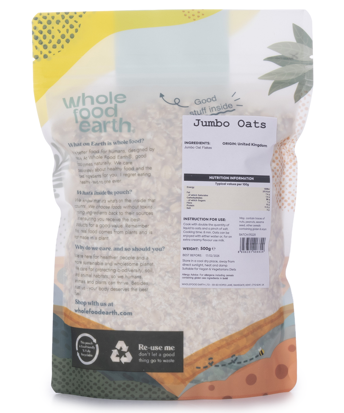 Fiocchi d'avena grandi