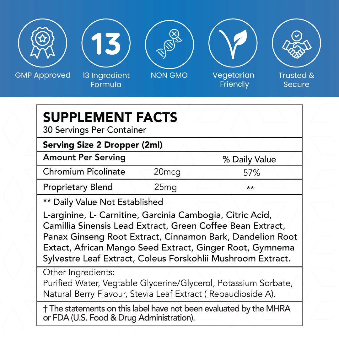 LDD Liquid Diet Drops | Appetite Control & Weight Support