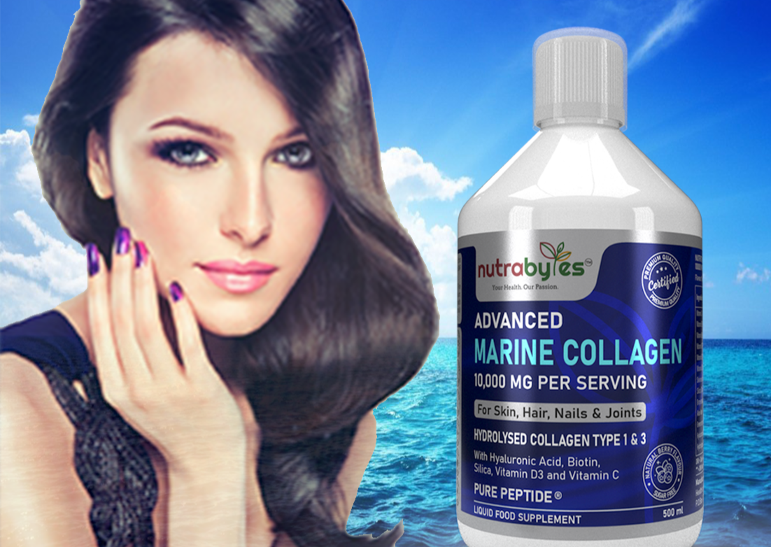 Advanced Liquid Marine Collagen Supplement 10,000 mg
