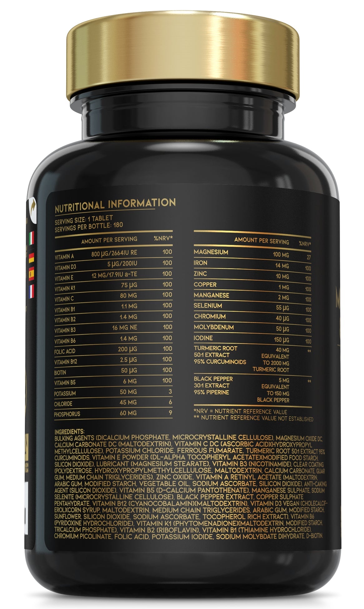 Multivitamins & Minerals (Bottle)