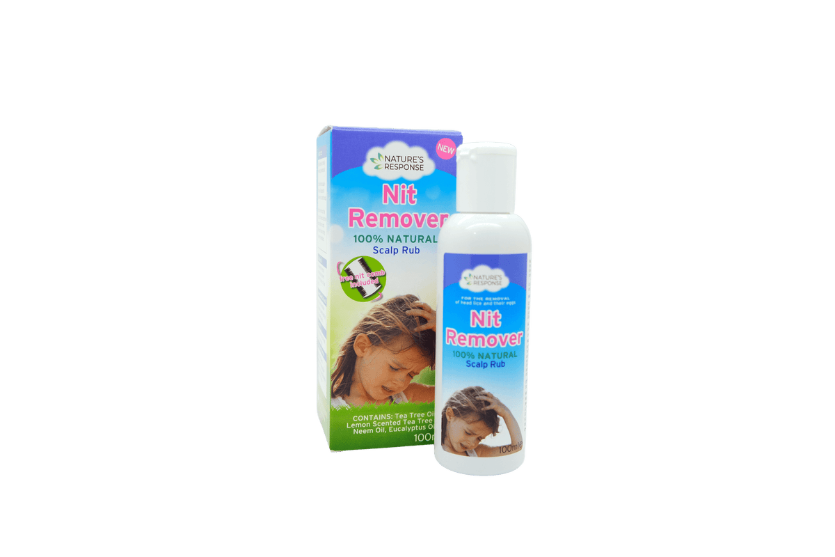 Nature's Response Nit Remover – 100% Natural Lice & Egg Treatment (100ml)