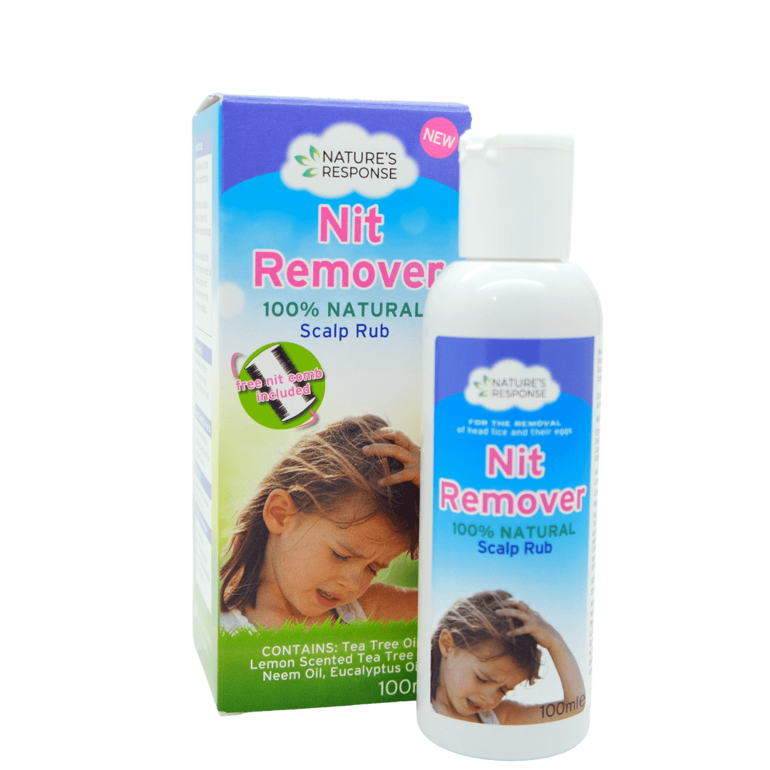 Nature's Response Nit Remover – 100% Natural Lice & Egg Treatment (100ml)