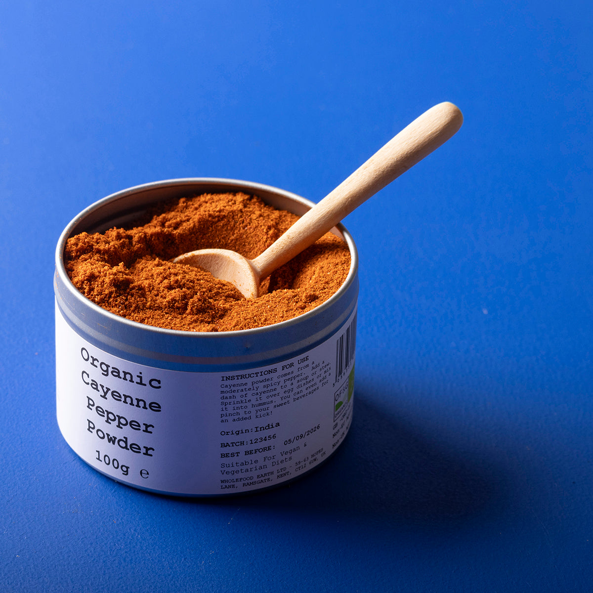 Organic Cayenne Pepper Powder - Wild Elephant - HealVia