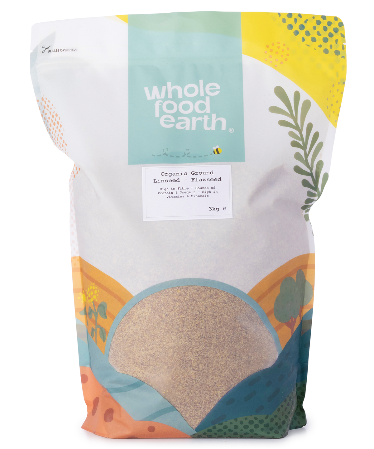 Organic Ground Linseed/Flaxseed - HealVia