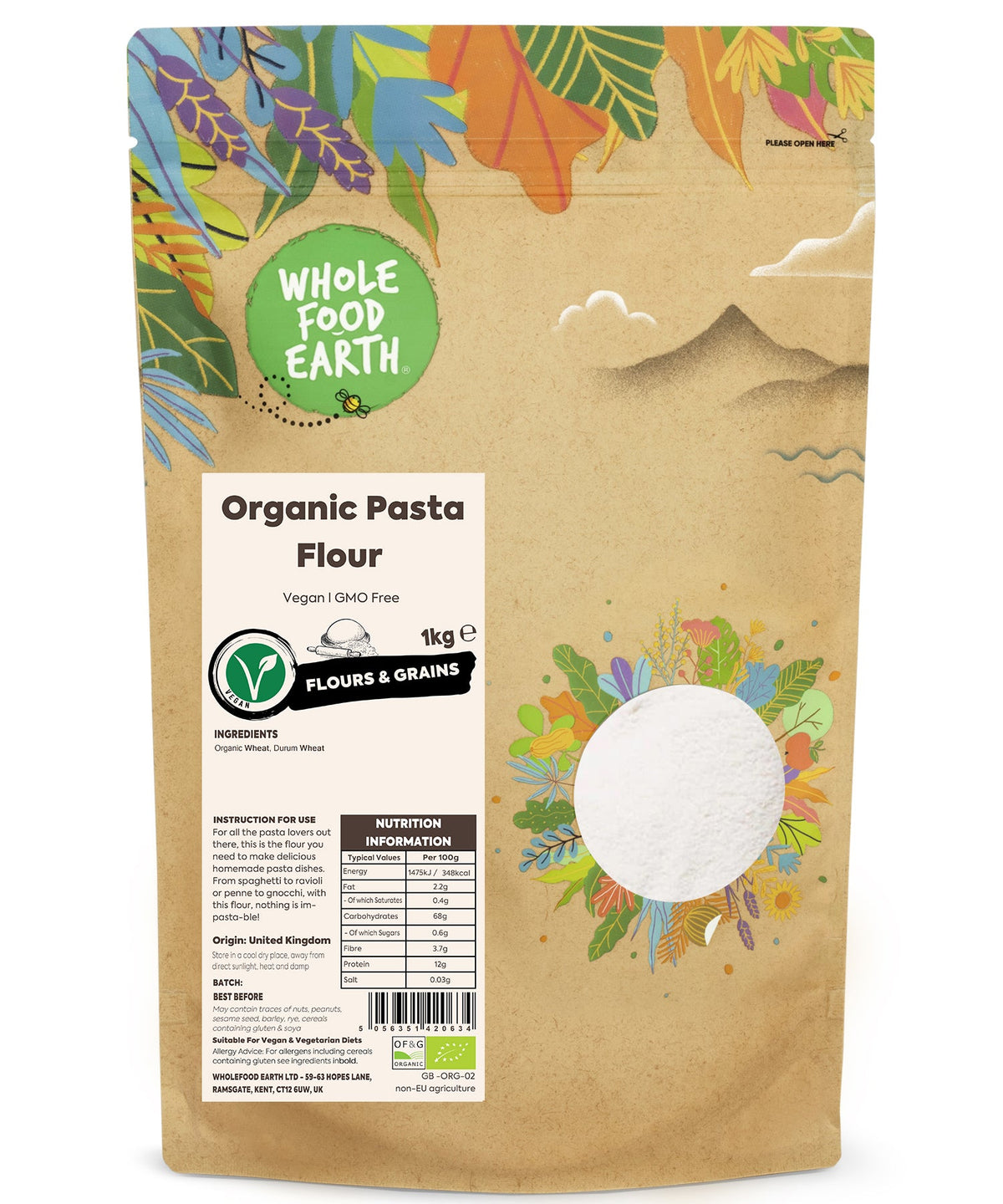 Organic Pasta Flour