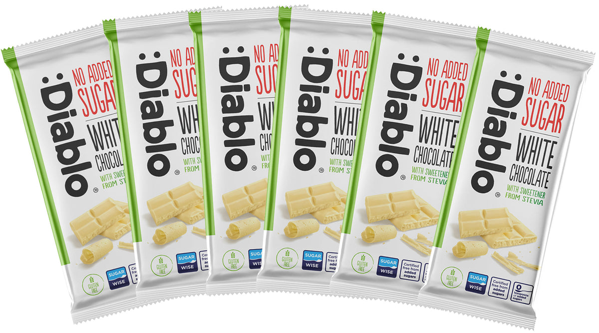 Stevia Milk White Chocolate (75g)