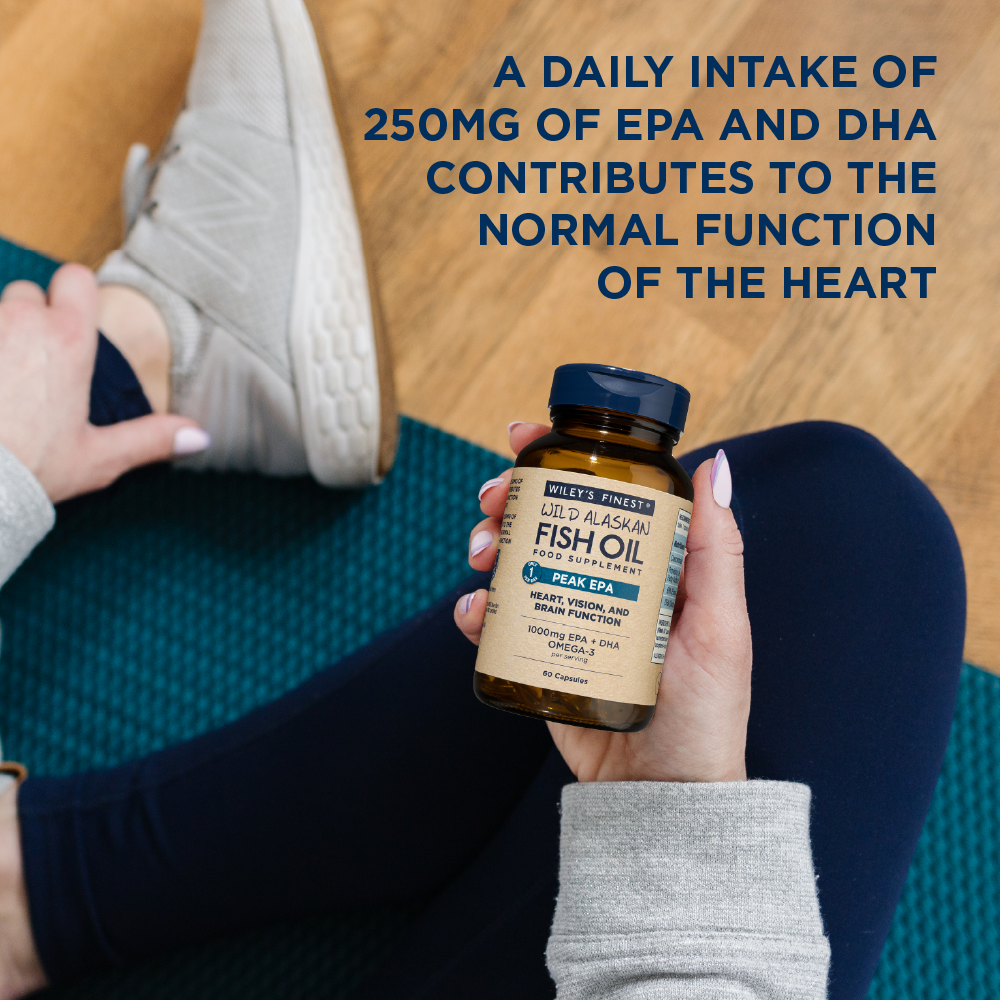 PEAK EPA Omega-3 Fish Oil Capsules - HealVia