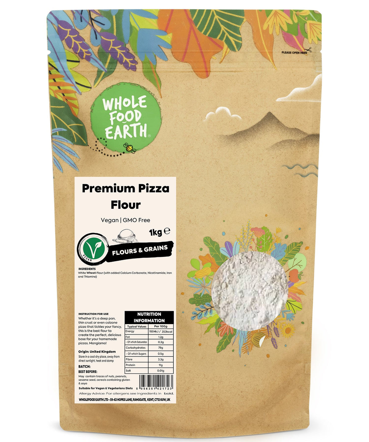 Premium Pizza Flour - Caputo - HealVia