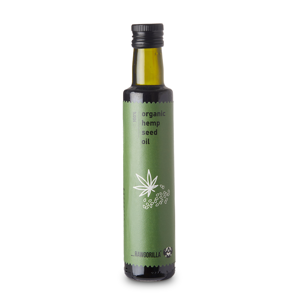 Organic Hemp Seed Oil-cold pressed - 250ml - RAWGORILLA