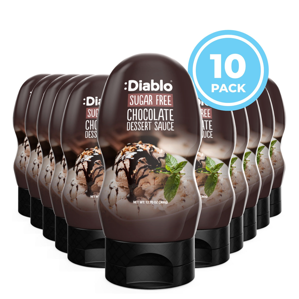 Sugar Free Chocolate Dessert Topping (360g)