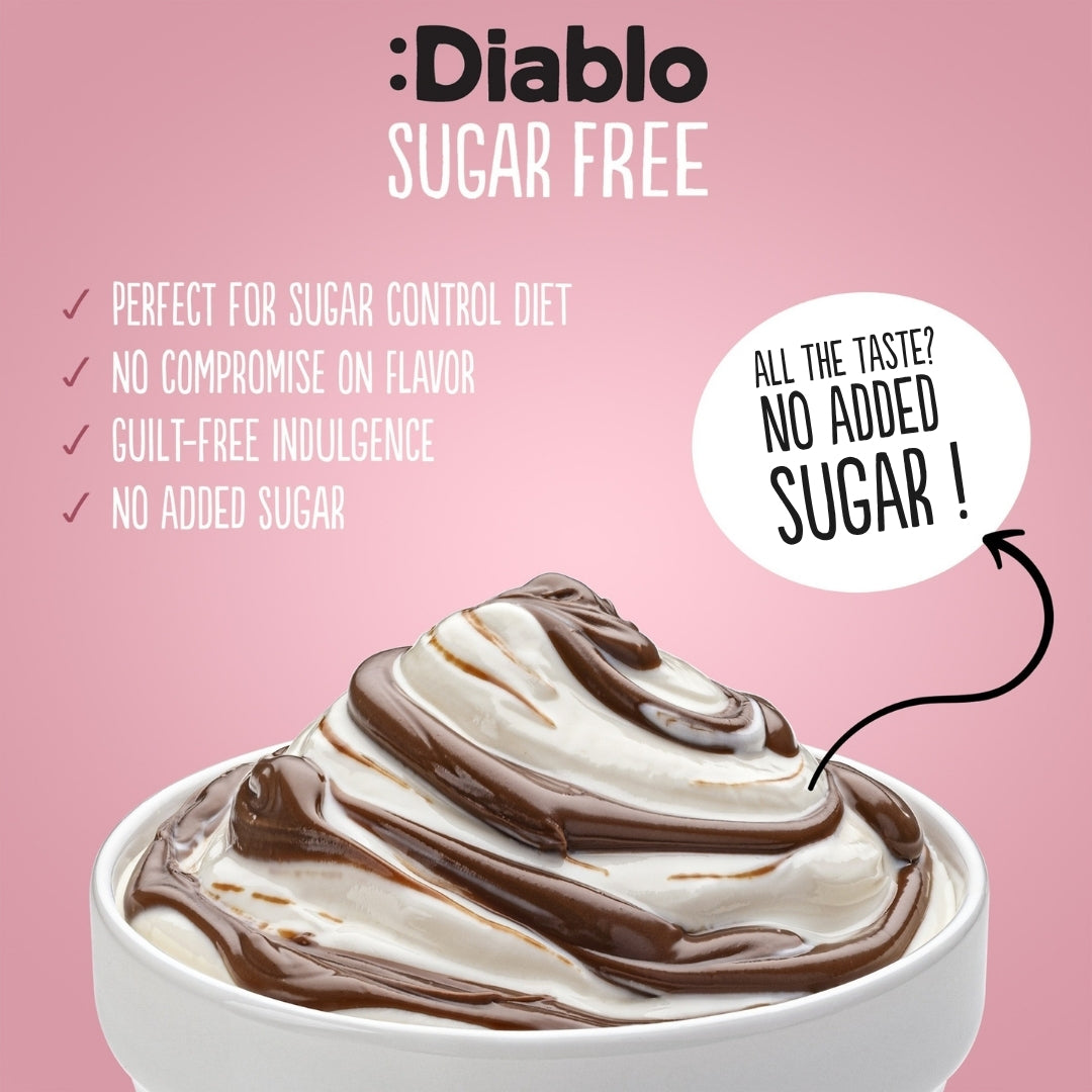 No Added Sugar White Chocolate and Hazelnut Duo Spread (350g)
