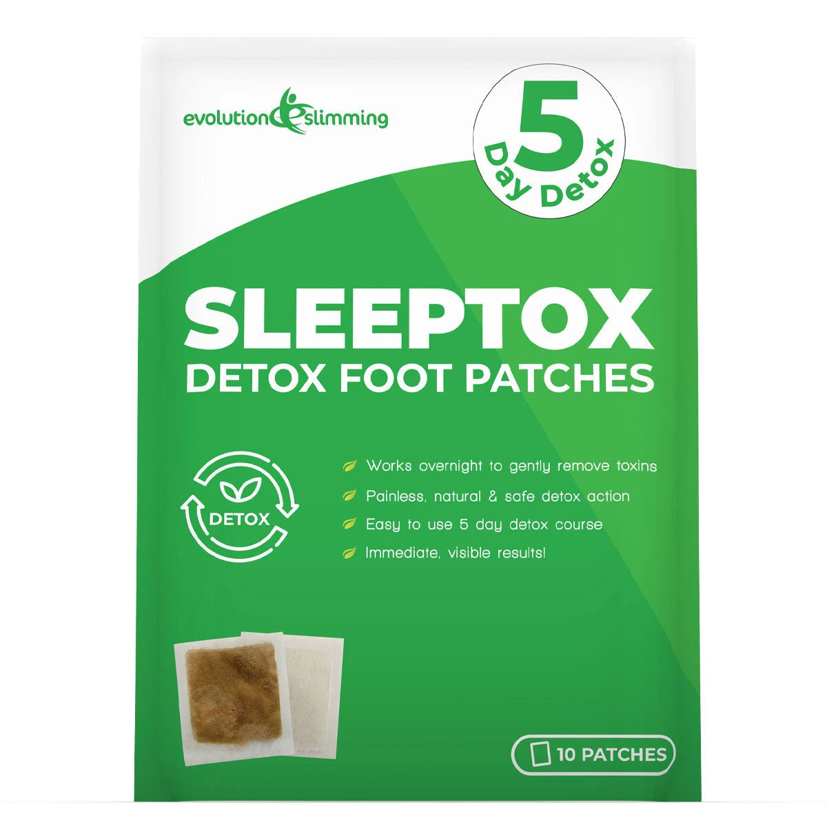 SleepTox Detox Foot Patches | Overnight Wellness & Recovery Support
