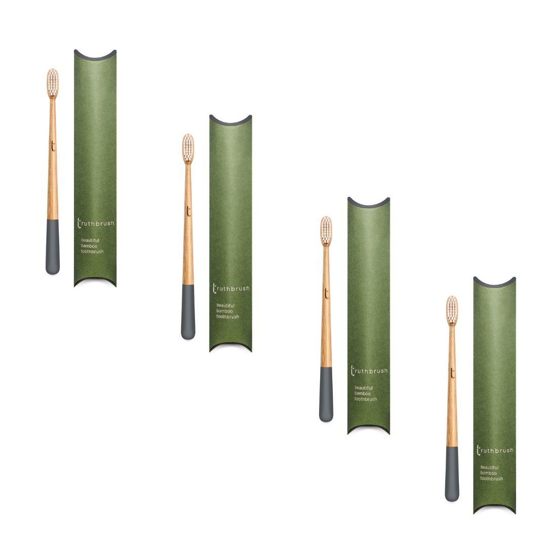 A year's supply of Truthbrush - Medium Castor Oil Bristles