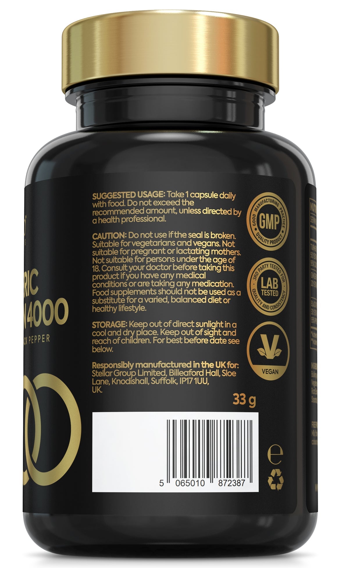 Turmeric Curcumin 4000