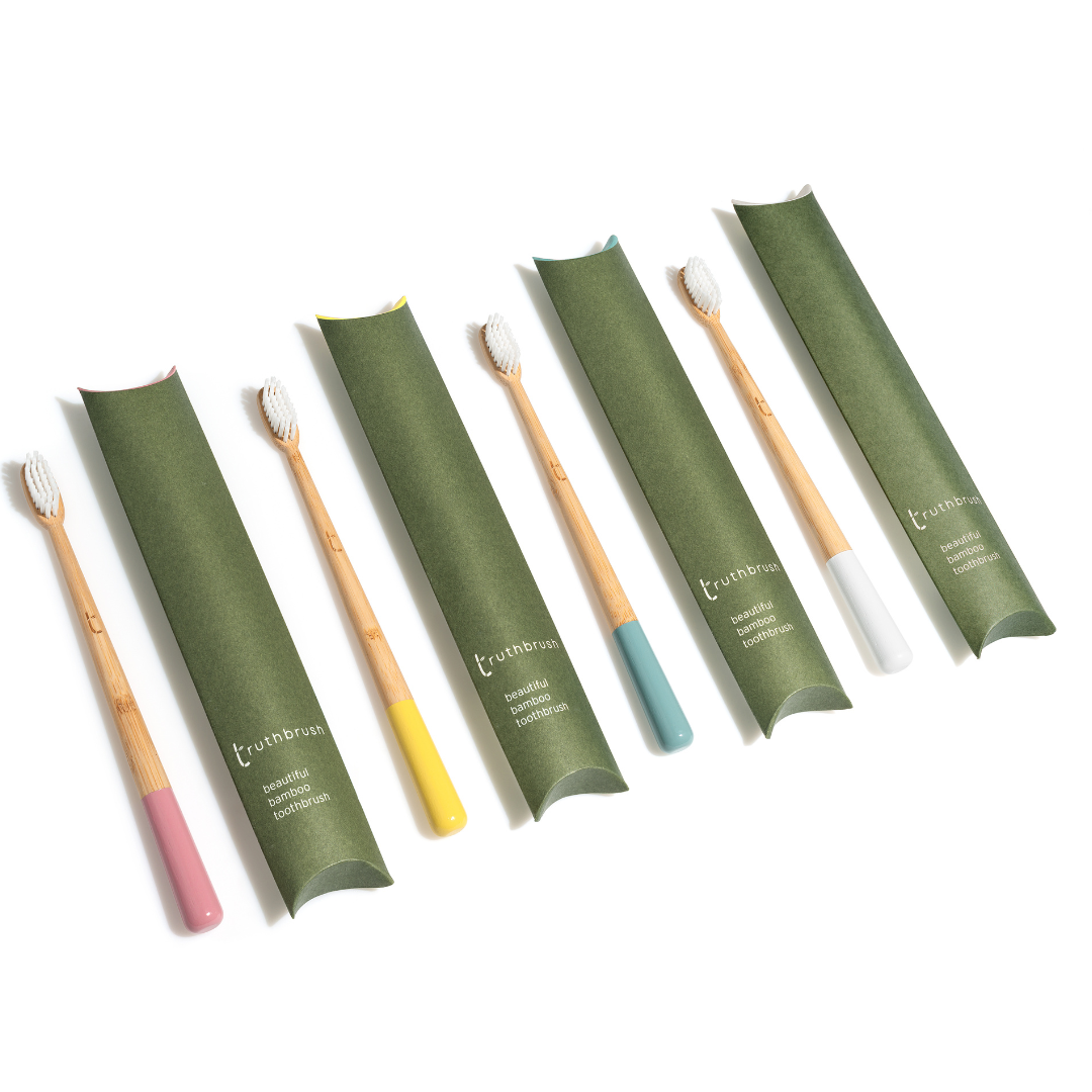 A year's supply of Truthbrush - Medium Castor Oil Bristles