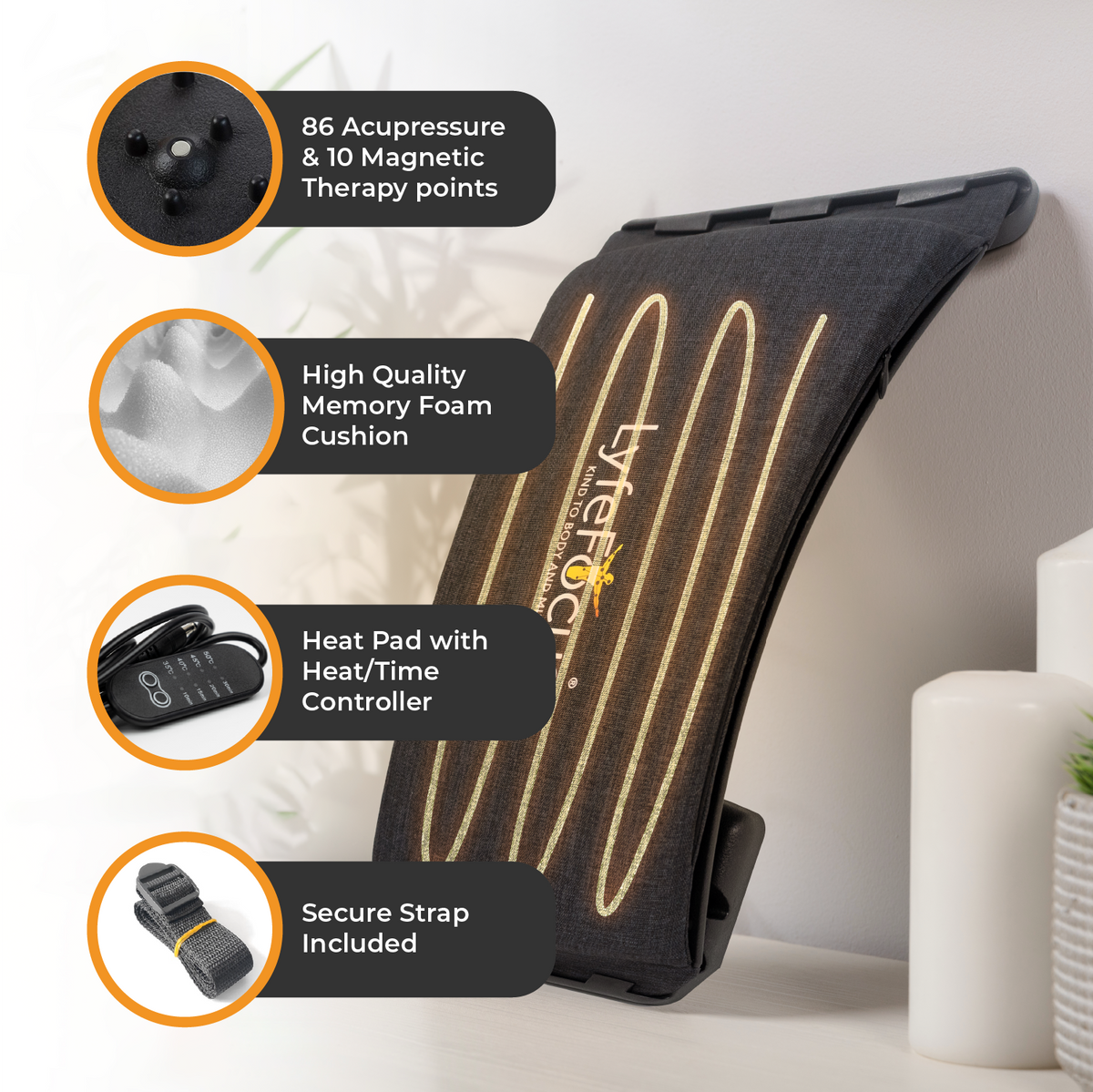Back Stretcher With Heat