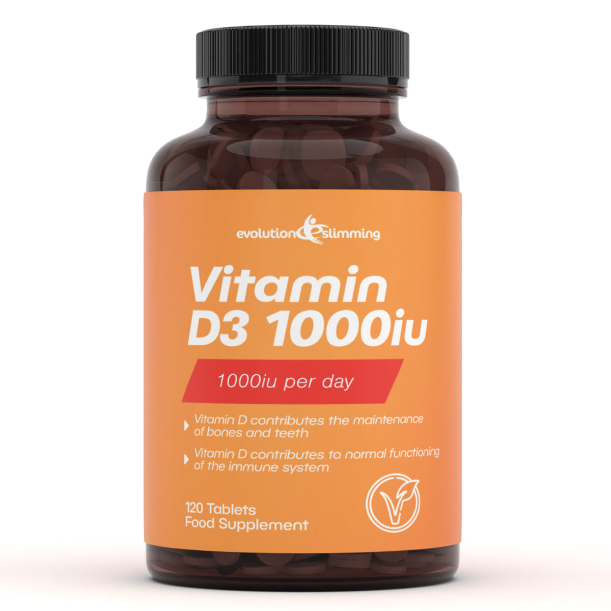 Vitamin D3 1000IU Tablets | Bone Muscle & Immune Support