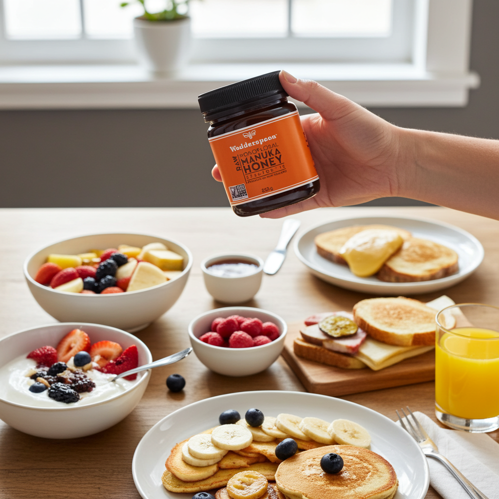 Wedderspoon Raw Manuka Honey KFactor 16+ 250g – Triple Pack